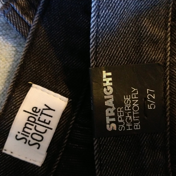 Simple society black jeans. - Picture 4 of 13